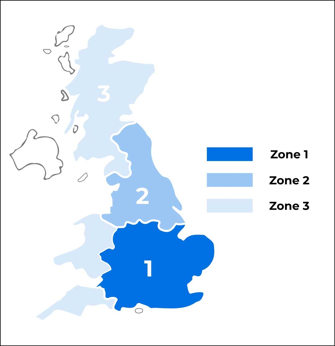 Zones